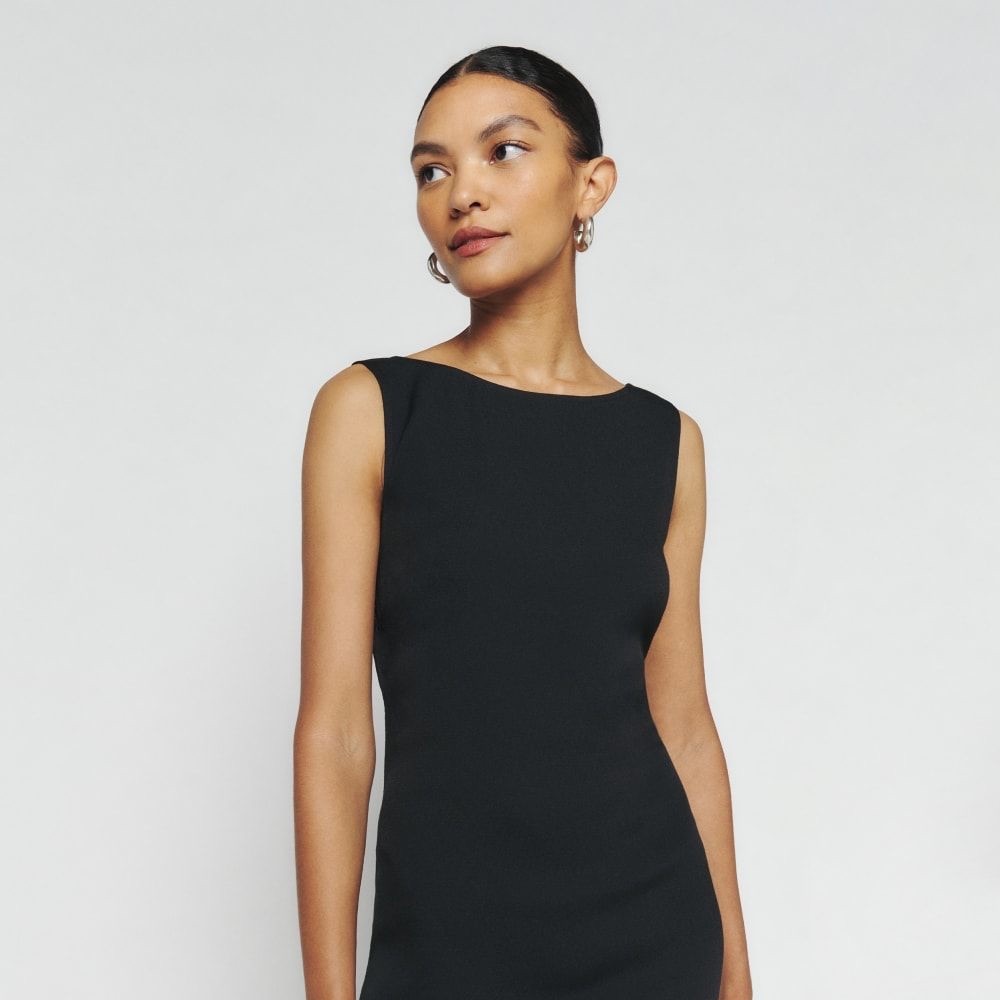 NWT Reformation Damara Dress in size M 🖤 - Picture 2 of 8